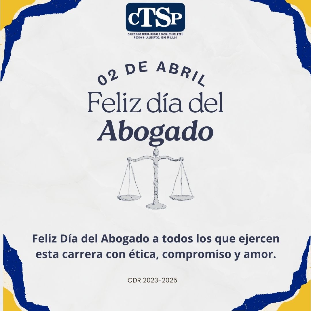 Feliz día del Abogado